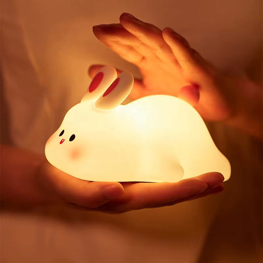 Cute Rabbit Silicone Lamp