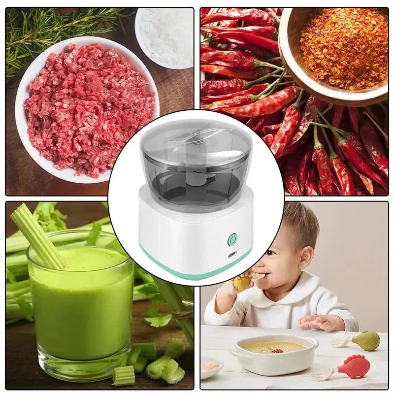 MultiPurpose Mini Electric Food Processor