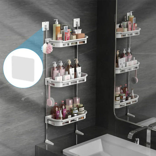 Multipurpose 3 Tier Rack For Kitchen & Bathroom