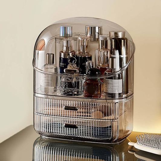 Clear Desktop Organizer For Makeup & Accessories