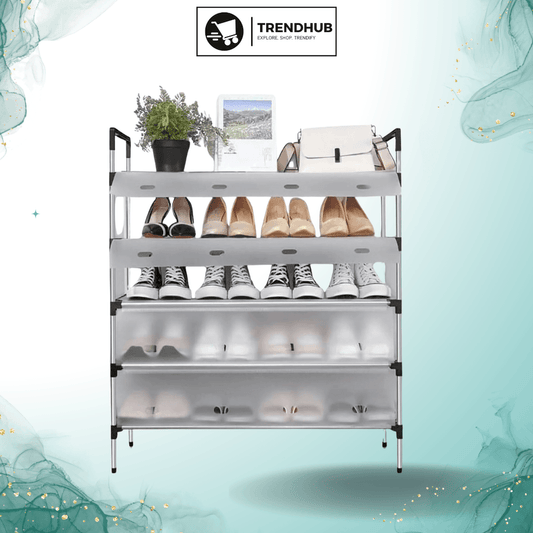 Heavy-Duty Multi-Layer Shoe Cabinet Organizer